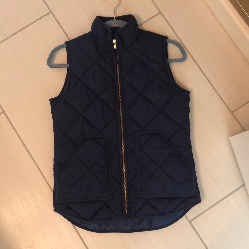 Navy blue J Crew Vest XXS